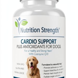 Dog Heart Support Supplement Nutrition Strength Antioxidant-0