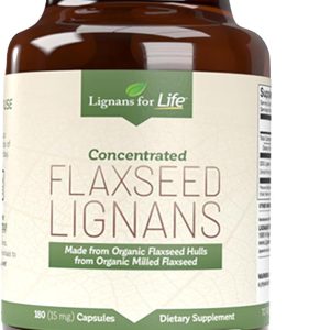 Lignans for Life Organic Flaxseed Capsules for Dogs-0