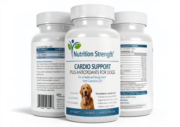 Dog Heart Support Supplement Nutrition Strength Antioxidant-3