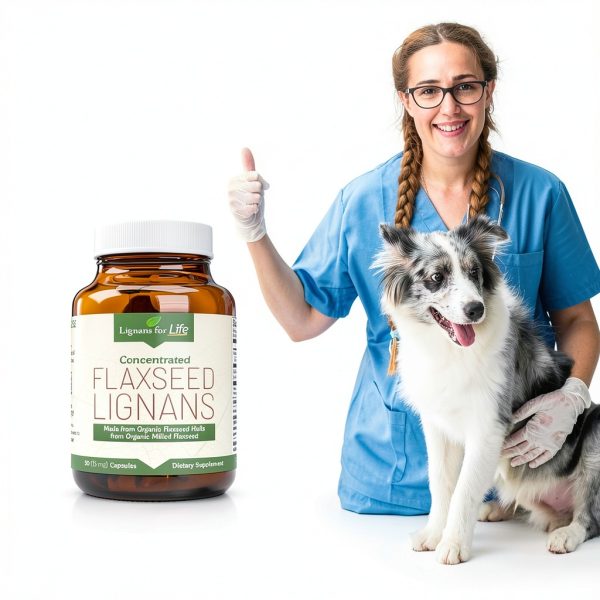 Lignans for Life Flaxseed Supplement for Dogs and People-5