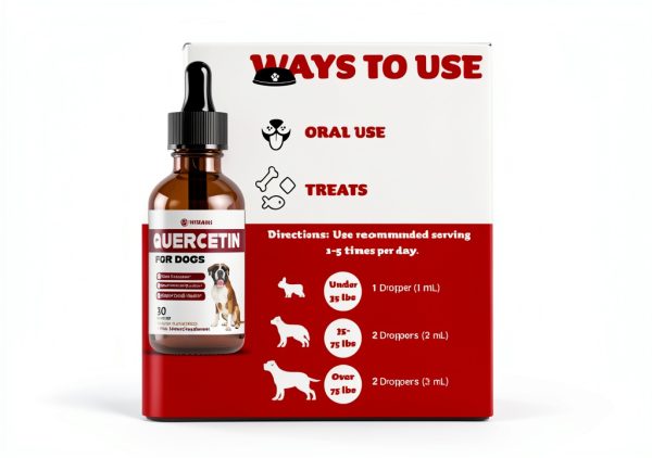 iVitamins Quercetin Liquid Dog Supplement Allergy Immune-3