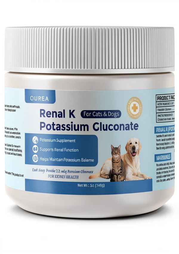 Ourea Renal K Potassium Supplement for Dogs and Cats-0