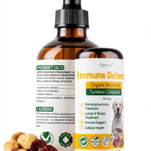 Qanoreth Dog Mushroom Supplement Immune Support-0