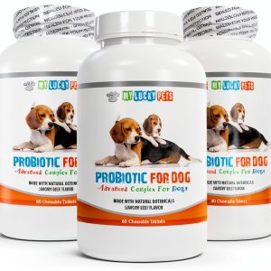 My Lucky Pets Dog Probiotics Digestive Health Supplement-0