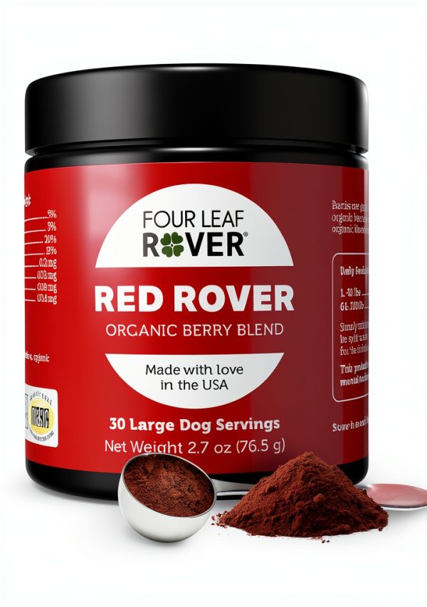 Dog Antioxidant Supplement Four Leaf Rover Organic-0