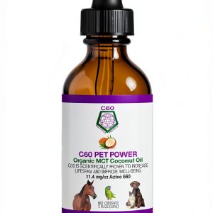 C60 Purple Power Pet Antioxidant Supplement MCT Oil-0