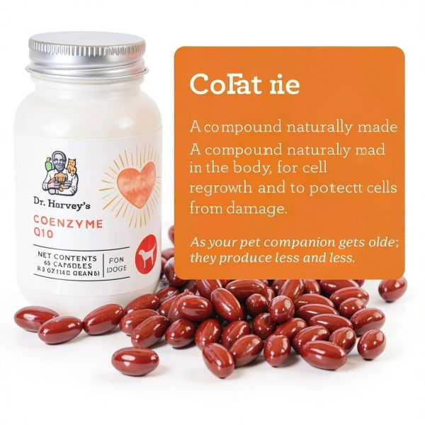 Dr Harveys Coenzyme Q10 Dog Antioxidant Supplement Senior-1
