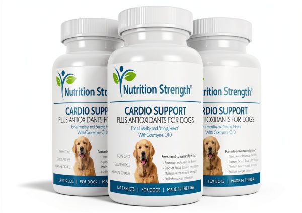 Dog Heart Support Supplement Nutrition Strength Antioxidant-4