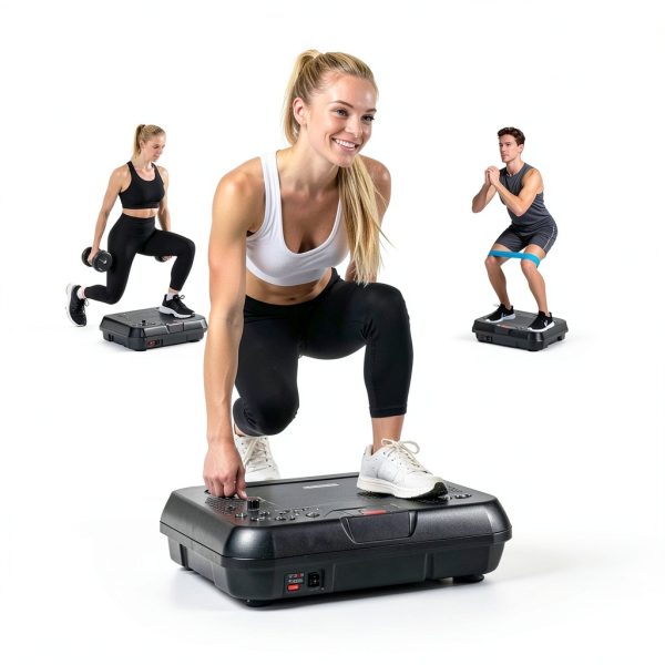 DKDNSJ Vibration Plate Machine Slim Black-2