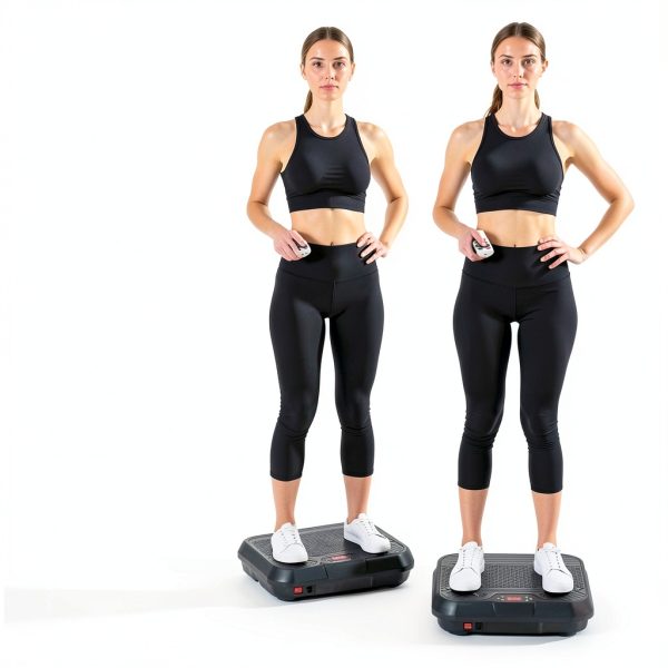 DKDNSJ Vibration Plate Machine Slim Black-3