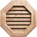 Ekena Millwork Gable Vent 25in x 25in Red Cedar GVWOC20X2001SFUWR-0
