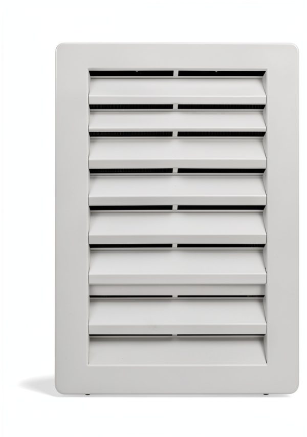 12x18 Rectangle Functional Gable Vent White 2‑Piece by Suntown-1
