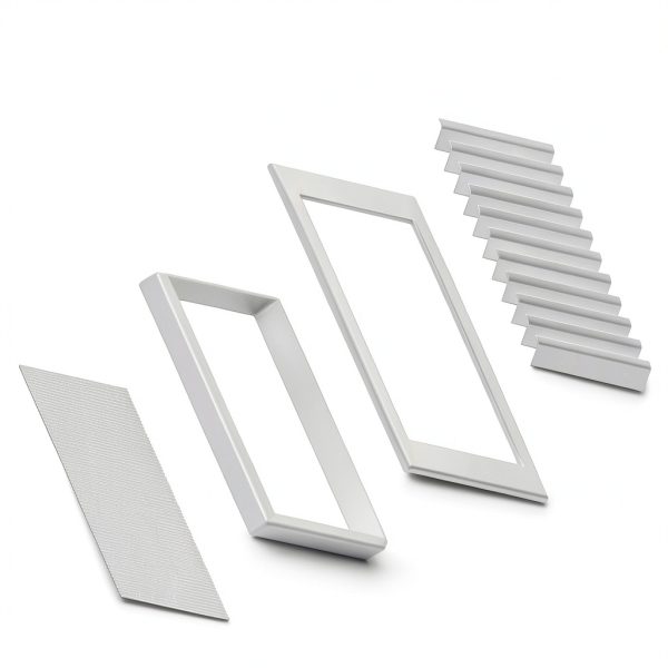 12" X 12" Aluminum Gable Vent, Paintable Shed Vents with Screen, Stylish Design Return Air Grill, Perfect for Houses, Attics, and Exterior Walls [ Inside Dimensions: 10" x 10" ]-4