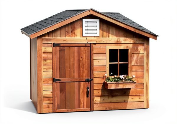 Kokone Gable Vent 12x12 Aluminum Shed Vent Screen and Screws White-6