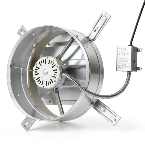 Cool Attic CX1500 Gable Mount Power Attic Ventilator with 2.6-Amp 60-Hz Motor and 14-Inch Blade-5