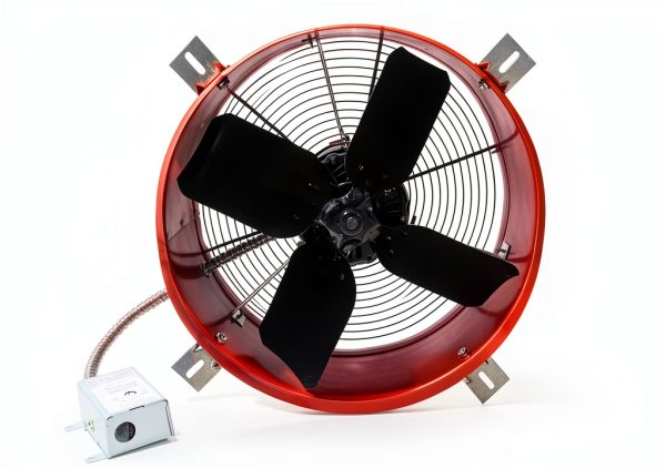Maxx Air Gable Mount Attic Ventilator CX1500 Red 1300 CFM 1850 Sq Ft-5