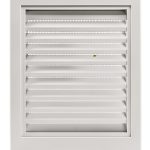 12" X 12" Aluminum Gable Vent, Paintable Shed Vents with Screen, Stylish Design Return Air Grill, Perfect for Houses, Attics, and Exterior Walls [ Inside Dimensions: 10" x 10" ]-0