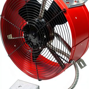 Maxx Air Gable Mount Attic Ventilator CX1500 Red 1300 CFM 1850 Sq Ft-0
