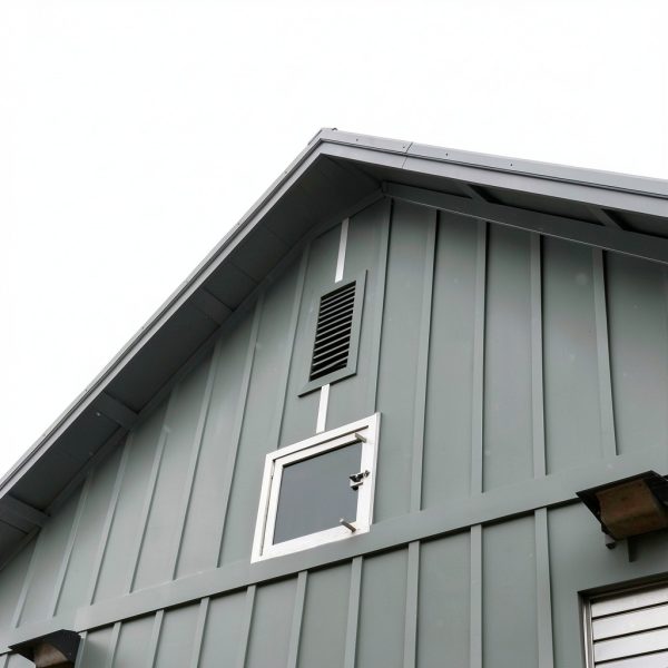 Ekena Millwork GVWVE18X2401SFUPI Vertical Gable Vent Gable Vent, 18"W x 24" (23"W x 29"H Frame Size), Pine, Unfinished-4