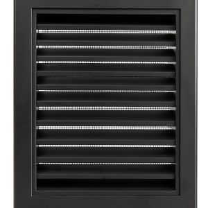 Zepoty 20x20 Aluminum Gable Vent – Black 18x18 Paintable-0